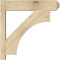 Ekena Millwork Westlake Rough Sawn Craftsman Outlooker, Douglas Fir, 6"W x 24"D x 24"H OUT06X24X24WTL04RDF - alternate 3